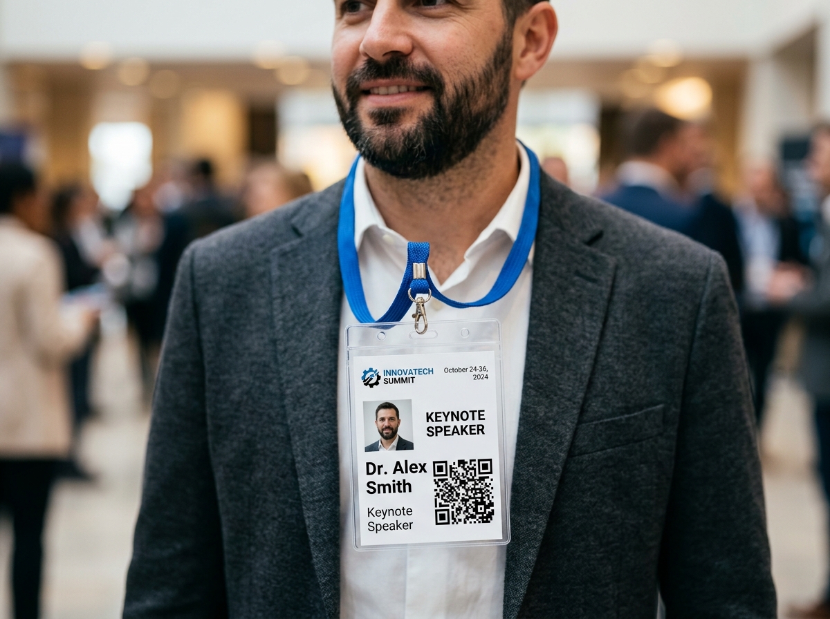 Tech Conference QR Badge Case Study